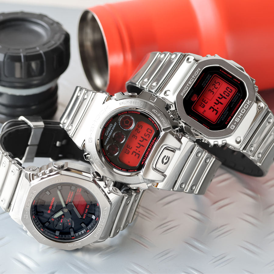 G-SHOCK FINE METALLIC SERIES】カシオ GM-2100YRA-8ADR｜ステンレス
