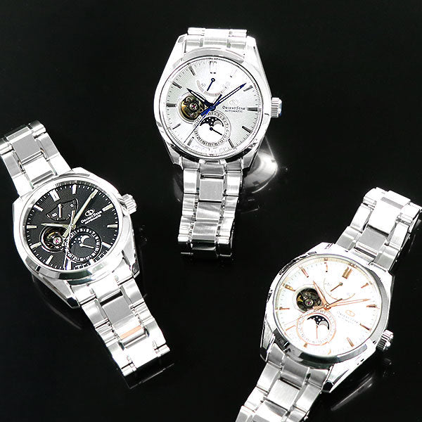 【最終価格】オリエントスター ムーンフェイズ RK-AY0001B RK-AY0001B | MECHANICAL MOON PHASE | ORIENT STAR | オリエント