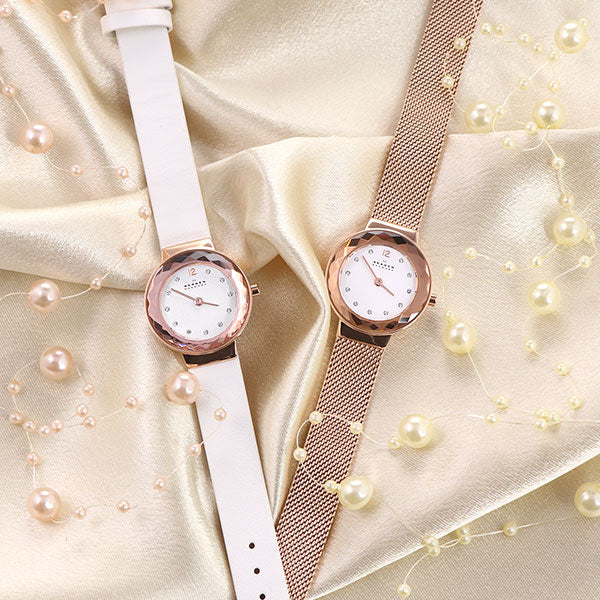 スカーゲン LEONORA レオノラ QZ レディース 腕時計 稼働良好 SKAGEN - スカーゲン LEONORA レオノラ QZ レディース 腕時計 稼働良好