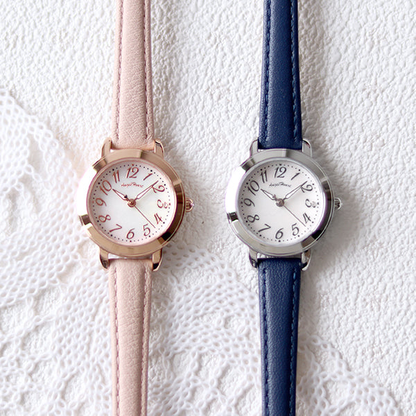 A model with Swarovski crystals at the 3 o'clock position on the