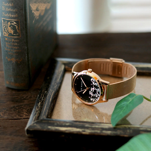 A collection designed with the image of Fitzrovia and gardens in