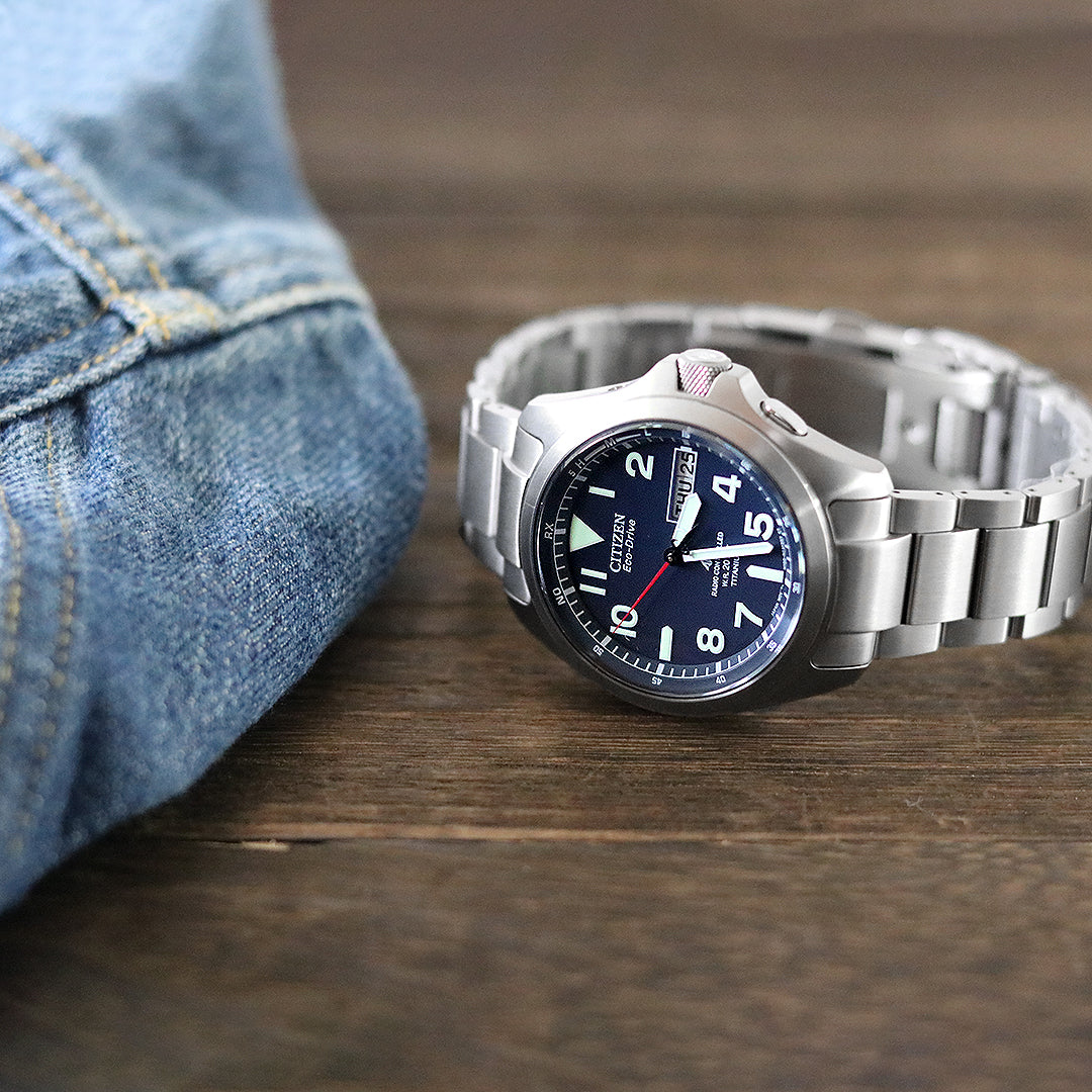 CITIZEN Eco-Drive 電波時計 チタン AT6080-53L AT6080-53L: CITIZEN | シチズンウオッチ オフィシャルサイト