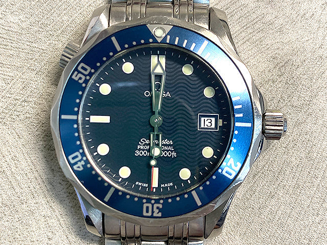 OMEGA / オメガ シーマスタープロフェッショナル300mの電池交換事例
