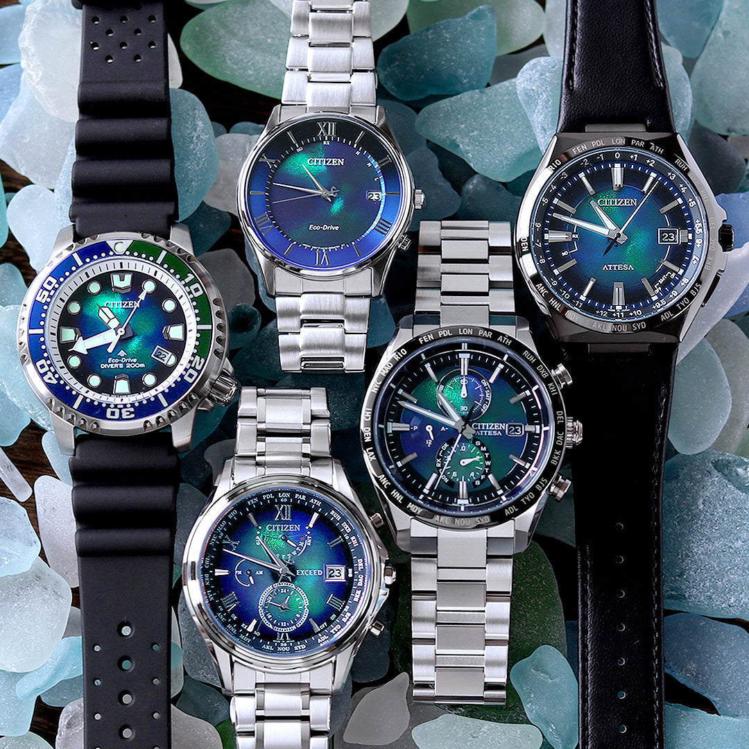 美しい海をイメージした今までにない新しい輝きのブルー文字盤🌊💙⌚
