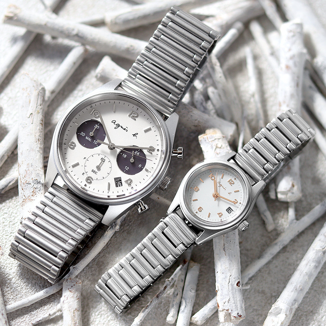 agnès b. ペアウォッチ グレイ 【公式通販】