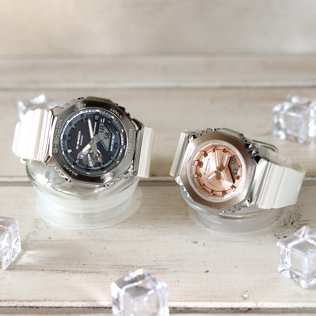 冬限定の「プレシャスハートセレクション」より、「冬の煌めき」をカラーテーマにしたモデルです🩵⌚🩷