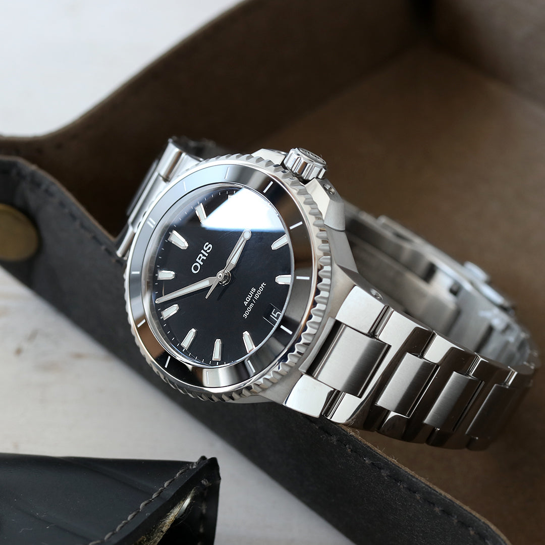【NOBU0603様】ORIS Aquis 自動巻き腕時計 300M防水 30気圧（300m）防水で、美しい高性能時計です✨ – 腕時計のななぷれ