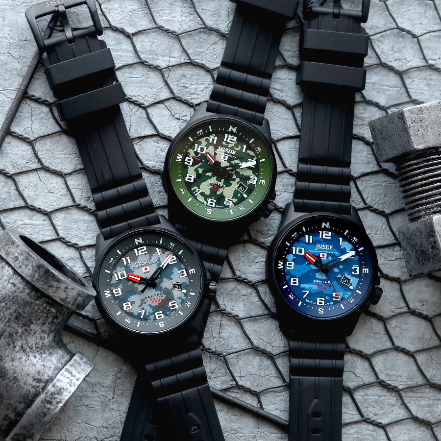 ケンケン Kentex(ケンテックス)から、自衛隊の迷彩服に同化する、戦闘仕様の