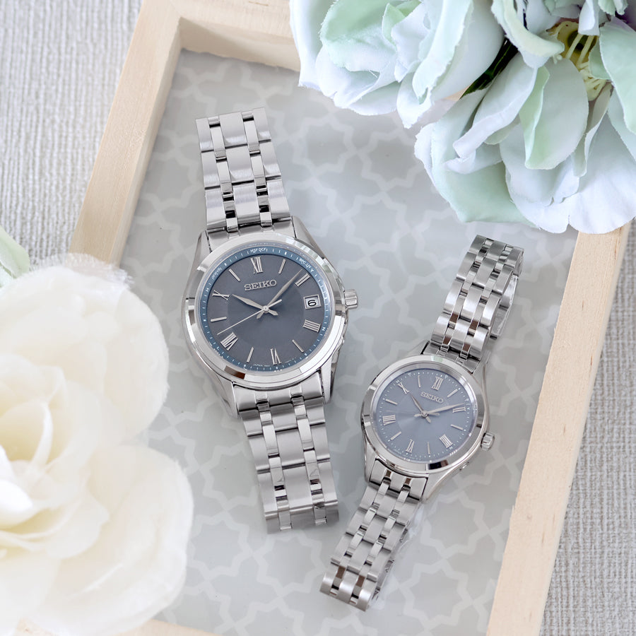 ペアウォッチ]SEIKO SELECTIONから提案するエレガント電波ソーラーペア