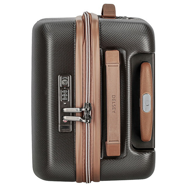 デルセー スーツケース キャリーバッグ メンズ レディース ブランド DELSEY 00167680106 ブラウン DEL-00167680106