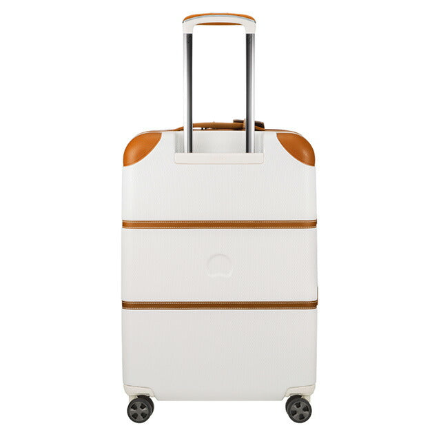 デルセー スーツケース キャリーバッグ メンズ レディース ブランド DELSEY 00167681015 ホワイト/ブラウン DEL-00167681015