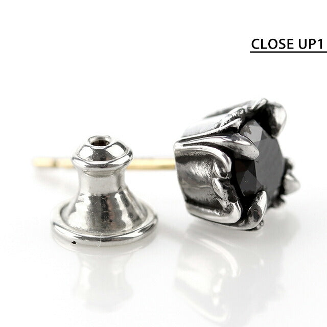ライオンハート ピアス メンズ ブランド ベーシック スターリングシルバー スタッド 片耳用 01EA0181BK アクセサリー 01EA0181BK