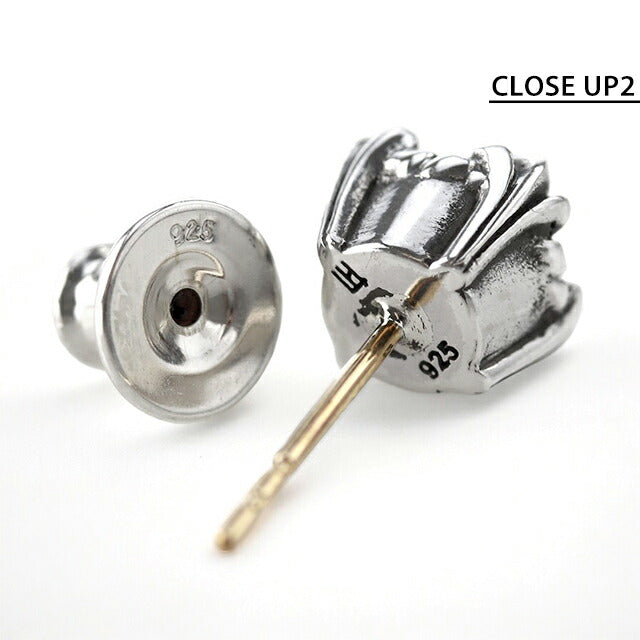 ライオンハート ピアス メンズ ブランド ベーシック スターリングシルバー スタッド 片耳用 01EA0181BK アクセサリー 01EA0181BK