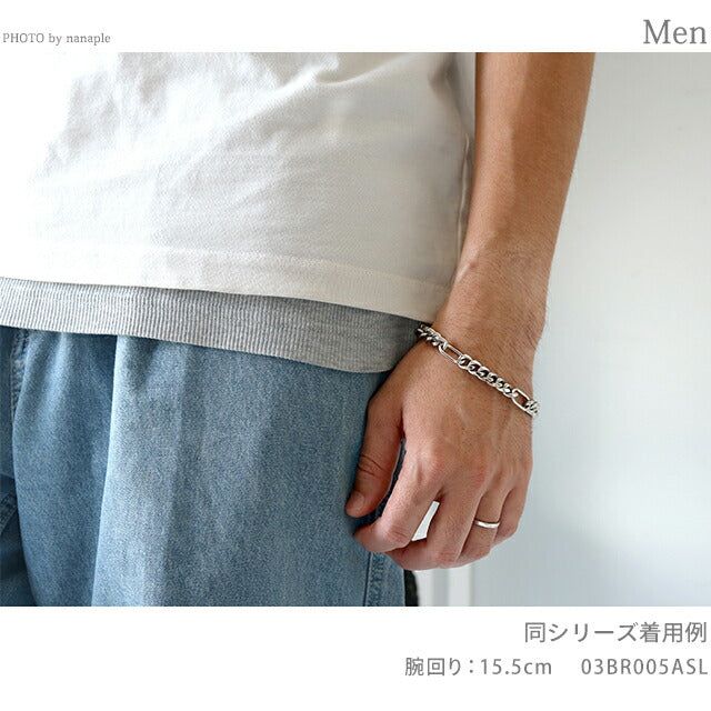 ライオンハート ブレスレット メンズ ブランド サージカルステンレス 03BR005ASL シルバー アクセサリー 03BR005ASL