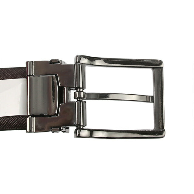 カルバンクライン ベルト メンズ ブランド Leather 革 レザー リバーシブル 11CK010027 表:ブラック 裏:ダークブラウン 小物 11CK010027