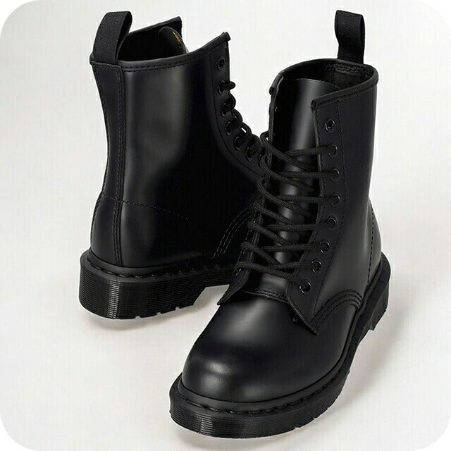 Dr.Martens ブラックレザー ワークブーツ Dr. Martens 黒 レザー