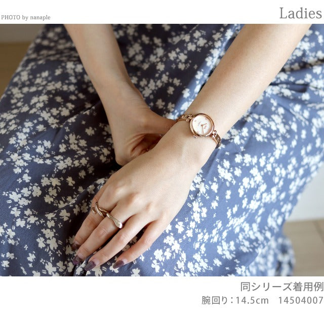教练凯利石英电池手表手表品牌女教练14504005模拟白色壳白色14504005