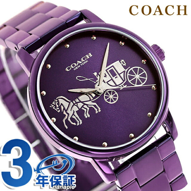 Coach Grand Quartz Battery Operated Watch Brand Women&