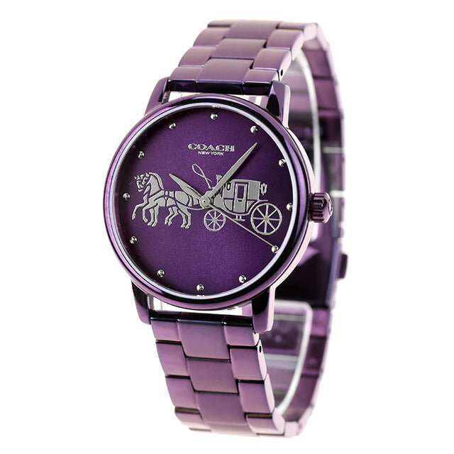 Coach Grand Quartz Battery Operated Watch Brand Women&