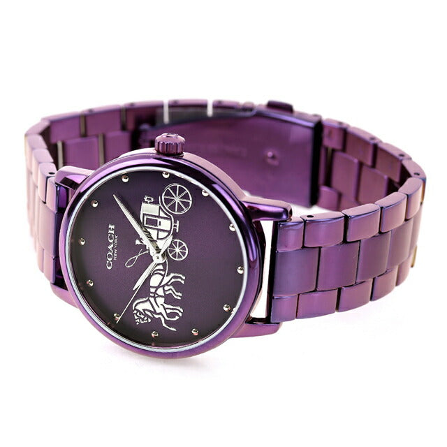 Coach Grand Quartz Battery Operated Watch Brand Women&