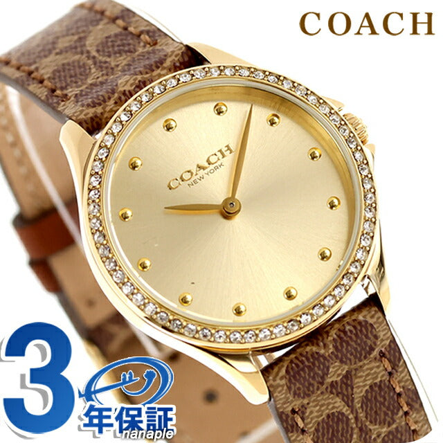 Coach Aster Quartz Battery Operated Watch Brand Women&