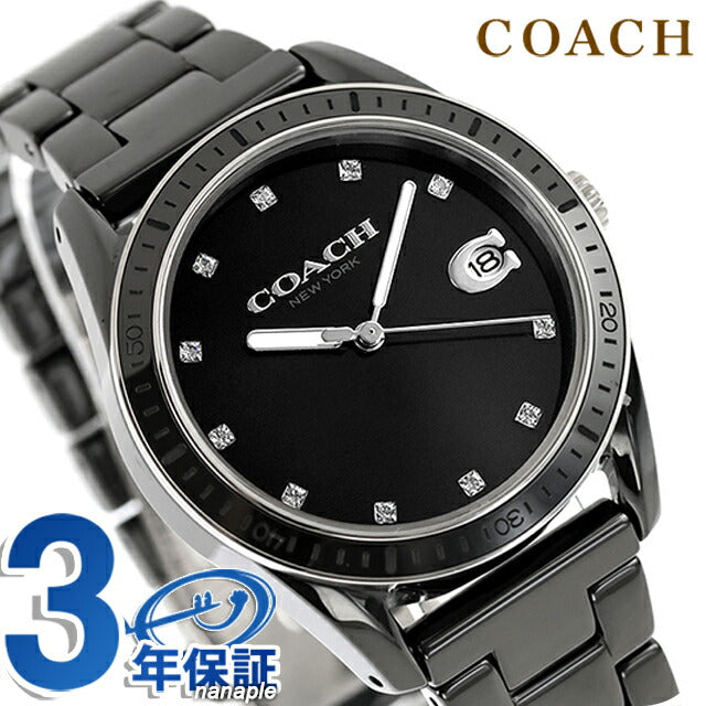 Coach Preston Quartz Battery Operated Watch Brand Women&