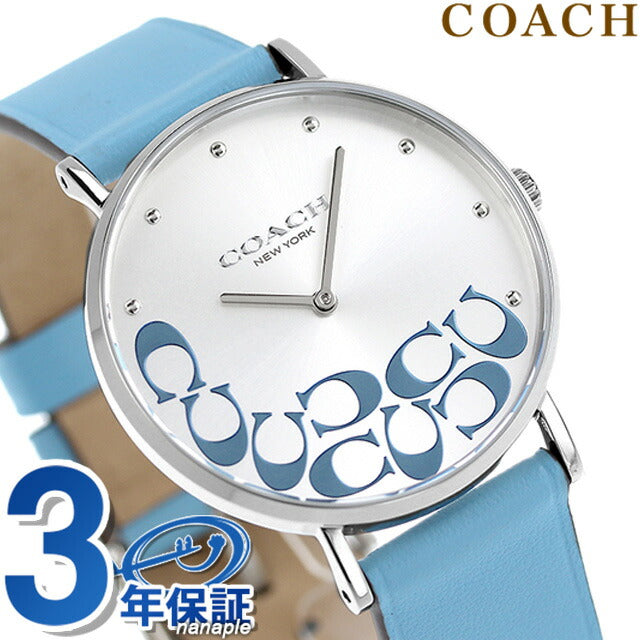 COACHコーチ時計 ペリー クォーツ ブルー レディース14504136新品 コーチ ペリー クオーツ 腕時計 ブランド レディース 14504136