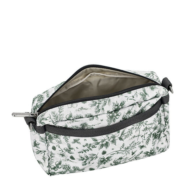 レスポートサック ショルダーバッグ レディース ブランド LeSportsac 1596 HA88 ホワイト/グリーン 斜めがけ 高級 おしゃれ プレゼント 女性 実用的 かわいい