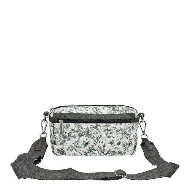 レスポートサック ショルダーバッグ レディース ブランド LeSportsac 1596 HA88 ホワイト/グリーン 斜めがけ 高級 おしゃれ プレゼント 女性 実用的 かわいい