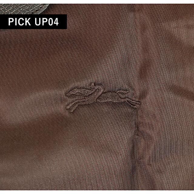 女士的Longchamp手提袋Brand Longchamp Pliage绿色M顶部手提袋可折叠轻巧L1623919002 MOCHA 1623-919-002