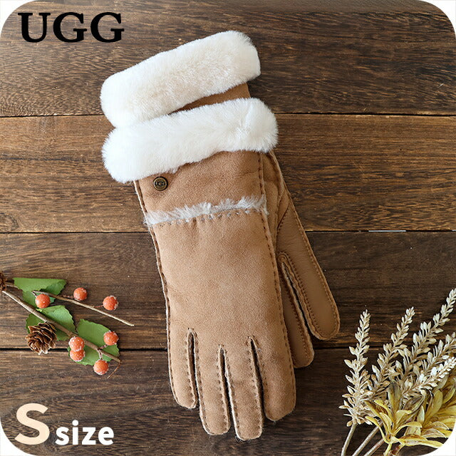 アグ 手袋 レディース ブランド UGG SHEEPSKIN SEAMED GLOVE Sサイズ