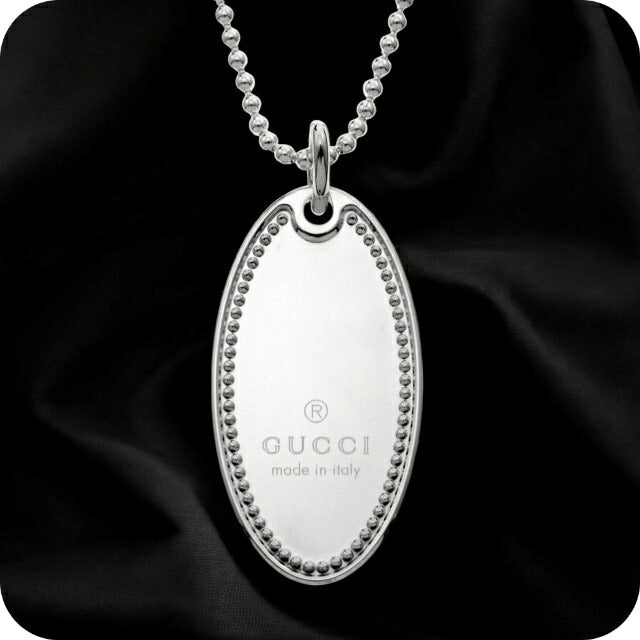 グッチ ネックレス メンズ レディース ブランド GUCCI 190462-J8400 シルバー 190462-J8400-8106