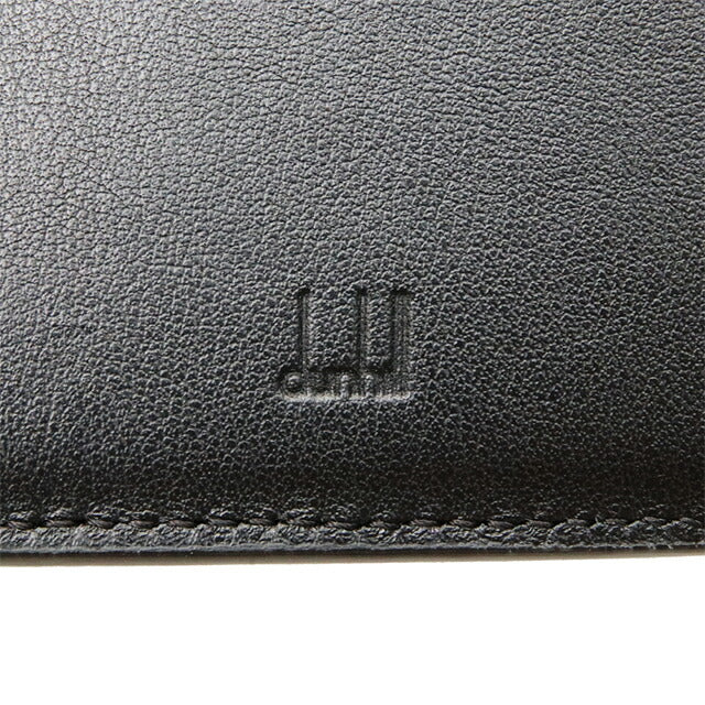 ダンヒル 二つ折り財布 メンズ ブランド Avorities 革 レザーウォレット 小銭入れあり レザー 19F2932AV001R ブラック 財布 19F2932AV001R