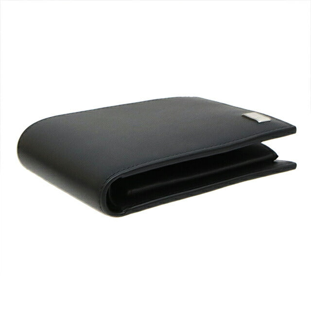 ダンヒル 二つ折り財布 メンズ ブランド Sidecar 革 レザーウォレット 小銭入れあり レザー 19F2F32AT001R ブラック 財布 19F2F32AT001R