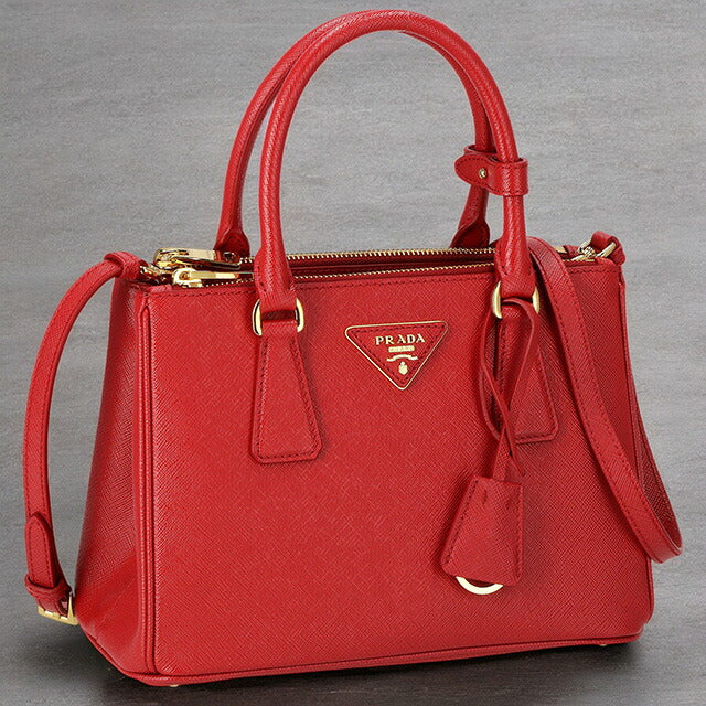 プラダ ハンドバッグ レディース ブランド PRADA レザー 1BA896 レッド 1BA896S-LUEOO-FUC