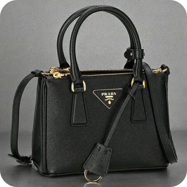 プラダ ハンドバッグ レディース ブランド PRADA レザー 1BA906 ブラック 1BA906S-LUEOM-NER