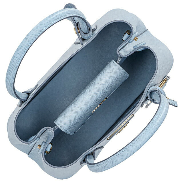 プラダ ハンドバッグ レディース ブランド PRADA レザー 1BG443 ブルー 1BG443S-CUIRXOO-CEL