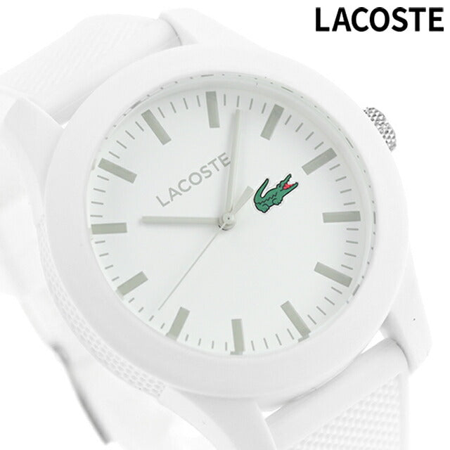 LACOSTE ホワイト 腕時計 ラコステ L.12.12 クオーツ 腕時計 ブランド メンズ LACOSTE