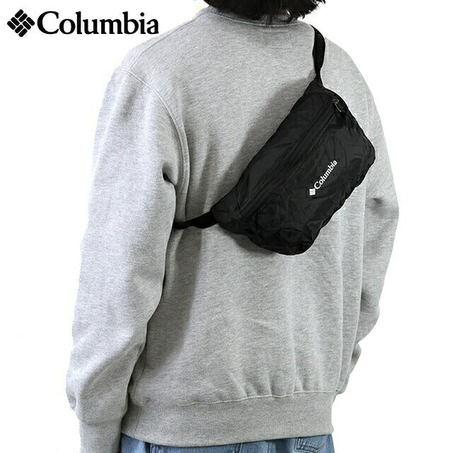 コロンビア ヒップバック メンズ レディース ブランド ボディバッグ クロスボディバッグ 100%Nylon 2093271 ブラック バッグ 2093271-010