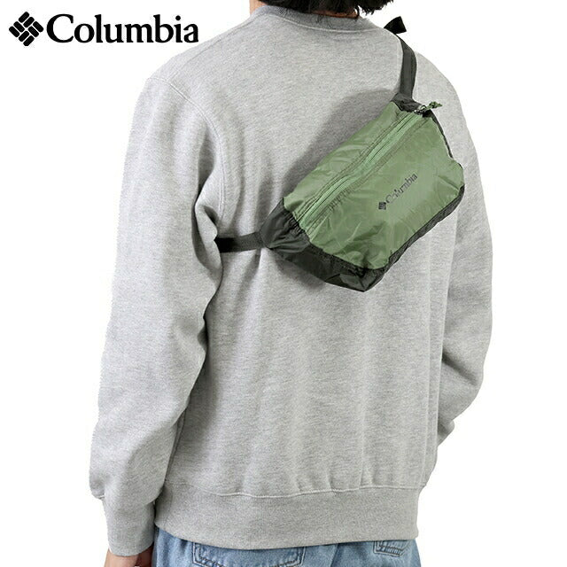 コロンビア ヒップバック メンズ レディース ブランド ボディバッグ クロスボディバッグ 100%Nylon 2093271 グリーン バッグ 2093271-352