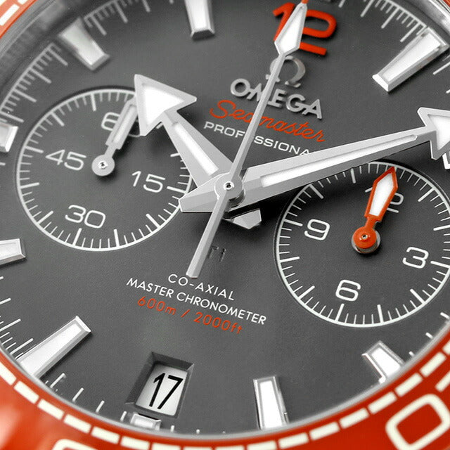 オメガ シーマスター プラネットオーシャン 600M 46mm 自動巻き 腕時計 ブランド メンズ クロノグラフ OMEGA 215.32.46.51.99.001 アナログ グレー マルチカラー 215-32-46-51-99-001