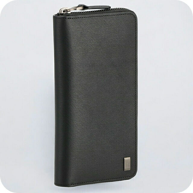 ダンヒル 長財布 メンズ ブランド dunhill レザー 21FS218SG001R ブラック 21FS218SG001R