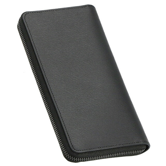 ダンヒル 長財布 メンズ ブランド dunhill レザー 21FS218SG001R ブラック 21FS218SG001R