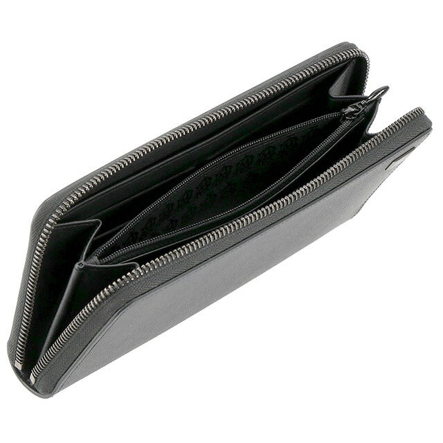 ダンヒル 長財布 メンズ ブランド dunhill レザー 21FS218SG001R ブラック 21FS218SG001R