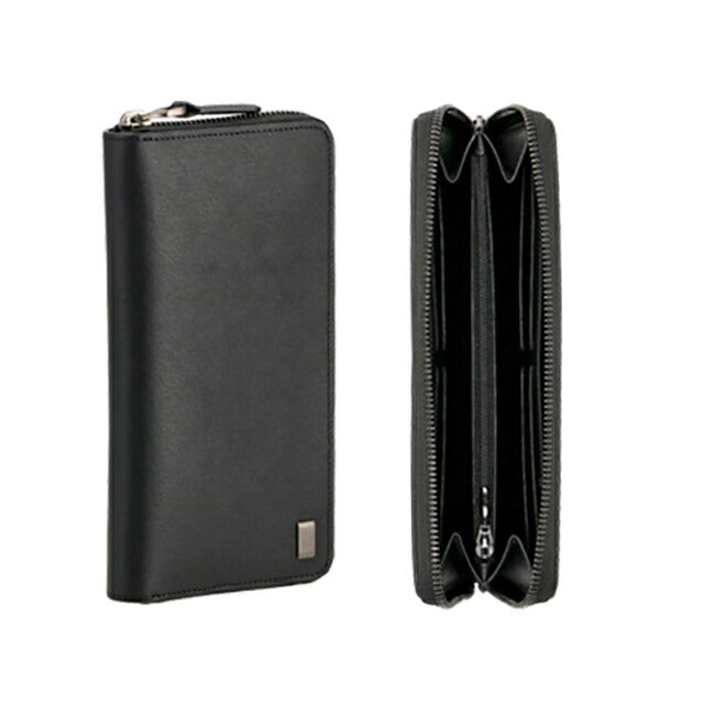 ダンヒル 長財布 メンズ ブランド dunhill レザー 21FS218SG001R ブラック 21FS218SG001R