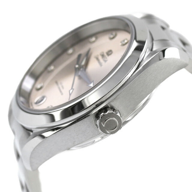 オメガ シーマスター アクアテラ 150M 34mm 自動巻き 腕時計 ブランド レディース ダイヤモンド OMEGA 220.10.34.20.60.001 アナログ シルバー スイス製 220-10-34-20-60-001