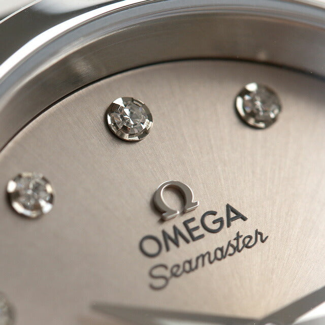 オメガ シーマスター アクアテラ 150M 34mm 自動巻き 腕時計 ブランド レディース ダイヤモンド OMEGA 220.10.34.20.60.001 アナログ シルバー スイス製 220-10-34-20-60-001