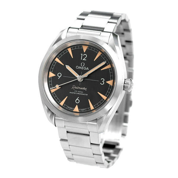 オメガ シーマスター レイルマスター マスタークロノメーター 自動巻き 機械式 220.10.40.20.01.001 OMEGA メンズ 腕時計 ブランド ブラック 時計 220-10-40-20-01-001