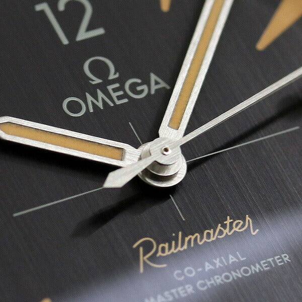 オメガ シーマスター レイルマスター マスタークロノメーター 自動巻き 機械式 220.10.40.20.01.001 OMEGA メンズ 腕時計 ブランド ブラック 時計 220-10-40-20-01-001