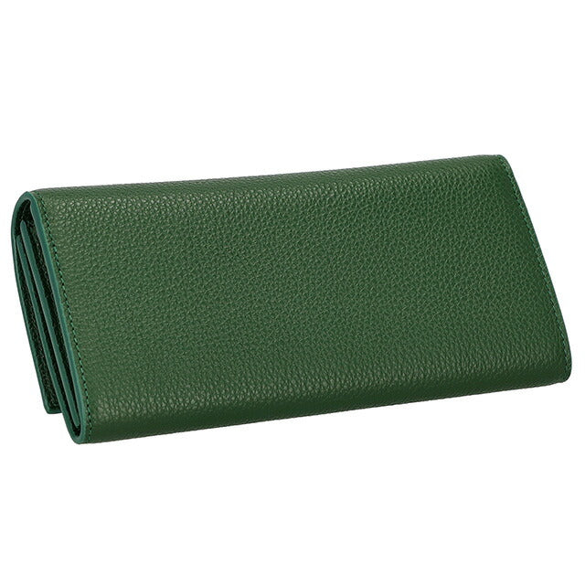 フェラガモ 長財布 レディース ブランド Ferragamo 220636CALF FORGR 775 062 グリーン 220636CALF-FORGR-775-062